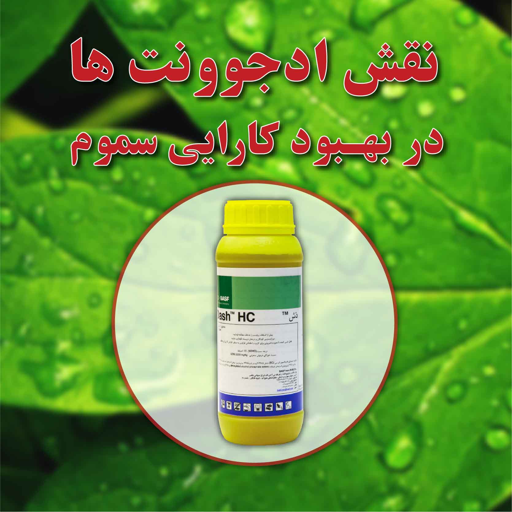 The role of adjuvants in improving the efficiency of poisons